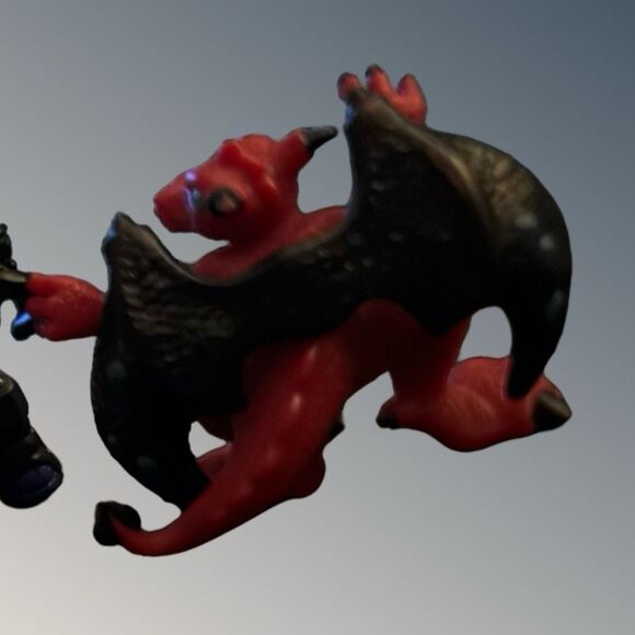 Imaginext 2001 King Arthur King Braveheart Battle Knight Figures Red Dragon 2.5” - Picture 3 of 5